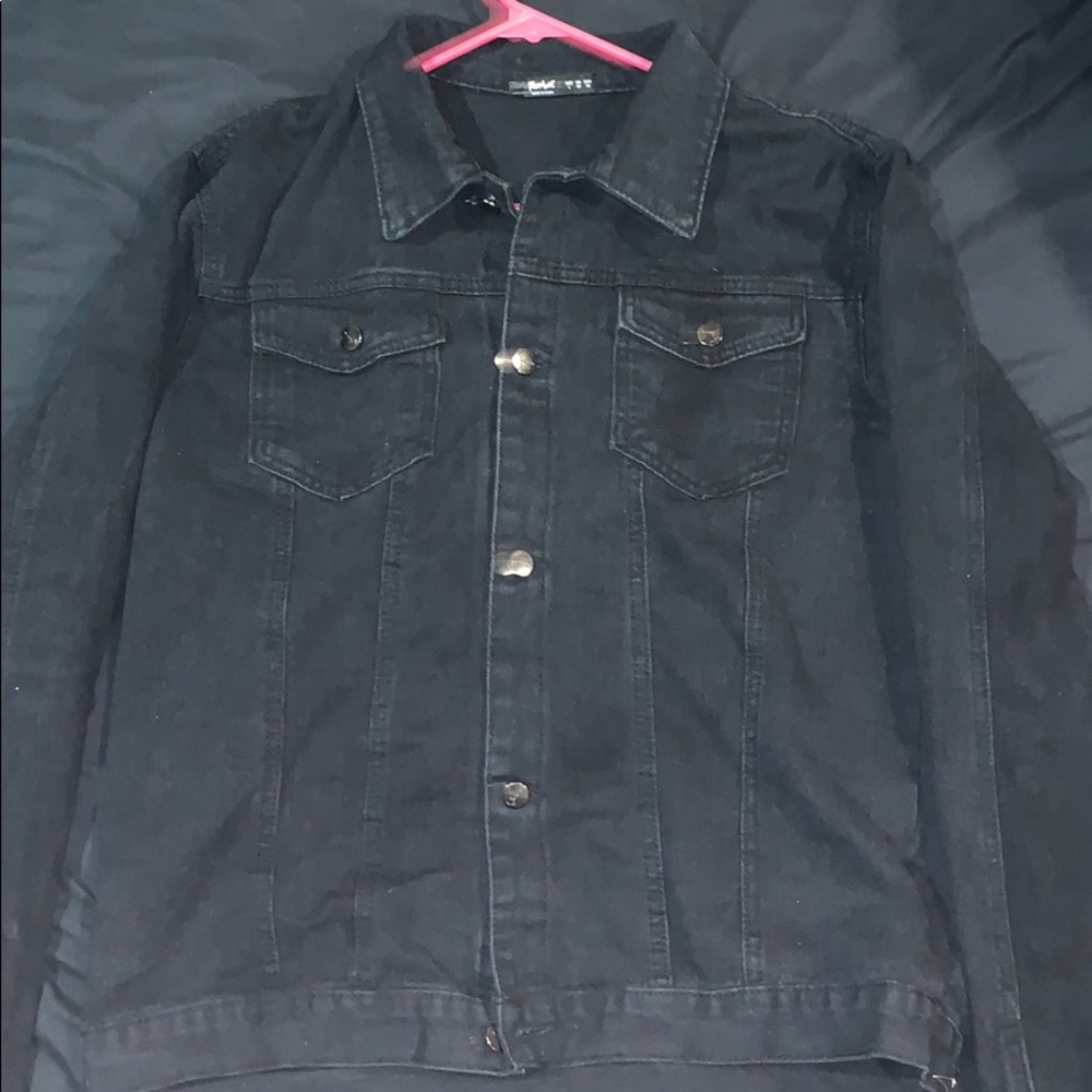 Black Jean Jacket